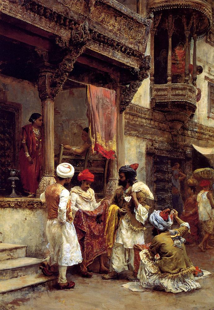 The Silk Merchants Persian Egyptian Indian Edwin Lord Weeks Oil Paintings